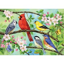 Bloomin' Birds - Family Pieces Puzzle