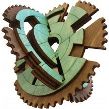 Gearly: 3D Gear Labyrinth Puzzle