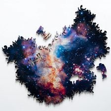 Infinite Galaxy #2 Wooden Jigsaw Puzzle - Double-sided