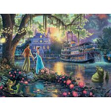 Thomas Kinkade: Disney - The Princess and the Frog