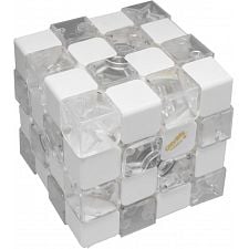 Fabio Touch 4x4x4 Cube I - Clear & White Body
