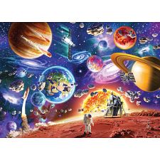 Space Travels - Family Pieces Puzzle