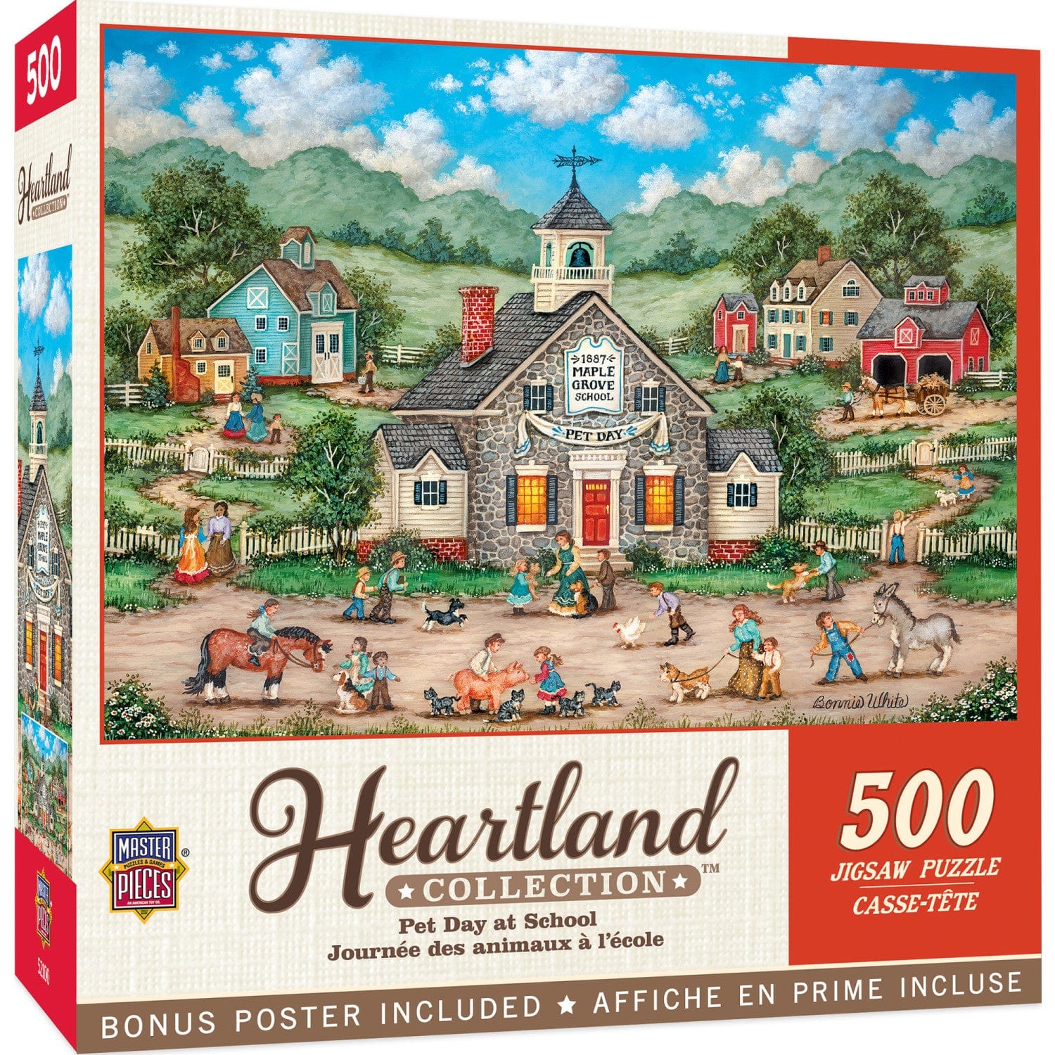 Heartland - Pet Day at School 500 Piece Jigsaw Puzzle