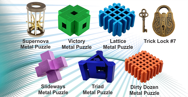 Puzzle Master Metal Puzzles - Puzzle Master Inc